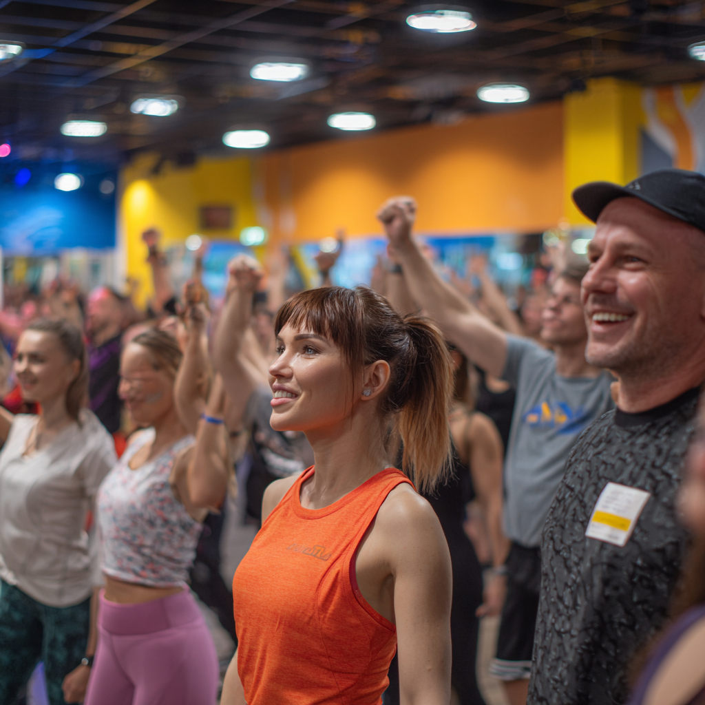 Професійний тренер проводить індивідуальне тренування